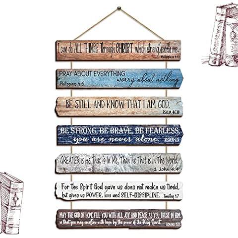 Yookeer Bible Verses Wall Art Cover