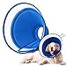Hund und günstig Kaufen-Halskrause Hund Leckschutz, Weich Schutzhalsband Kegelhalsbänder Verstellbar Genesungshalsband, Atmungsaktive Haustier Elisabethanischer, Hundehalskrause, Leckschutz Hund (XL, Blue)