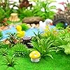 MOMOONNON 100pcs Model Trees Miniature Plants Fairy Garden Scenery Artificial Wargame Fake Trees Model Railroad Scenery Diorama Supplies Landscape #3