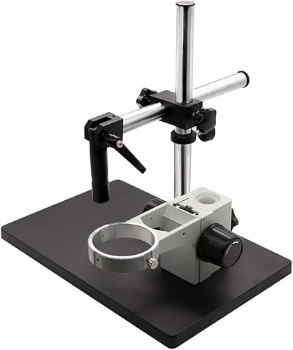 Miniatura 7 de Microscopio trinocular estéreo simulfocal 3.5X-90X 1080P + cámara digital de video HDMI de 21 MP + luz LED ajustable para reparación de soldadura de