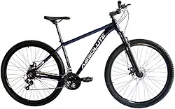 Bicicleta Aro 29 Absolute Nero 5 Alumínio 21v Cabos Internos Freio a Disco Suspensão Dianteira Mtb