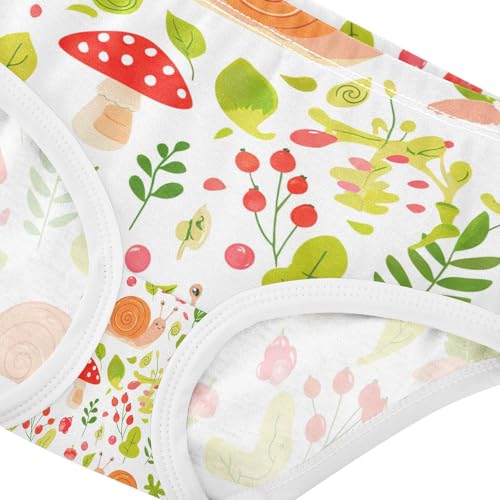 Cute Cartoon Snails Toddler Girls's Underwear 2T 202c12784