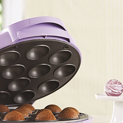 Brentwood Cake Pop Maker Non-Stick, 12, Purple #TOP5