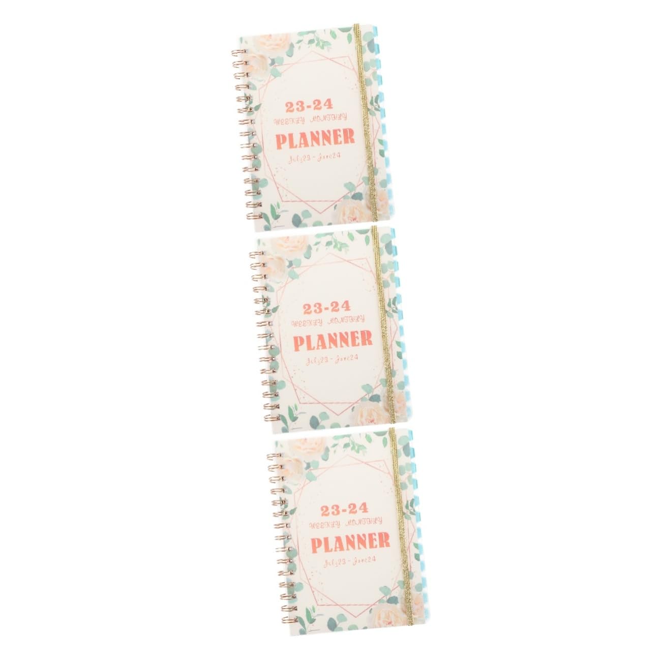 SHINEOFI 3pezzi Planner Accademico Portatile Con Design Minimalista Organizzatore Multifunzionale Per Ufficio e Scuola Pianificazione Settimanale Per Studenti e Professionisti Copertina