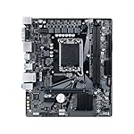 GIGABYTE H610M S2H V2 Motherboard, Supports 14th/13th/12th Gen Intel Core Processors (LGA 1700), mATX, DDR5, 1x M.2, PCIe 4.0, USB-C, HDMI, 2X DisplayPort, D-Sub, 1GbE LAN - Image 2