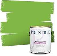 Vista 11 de PRESTIGE Pintura exterior e imprimación en uno, aloe, plano, 1 galón