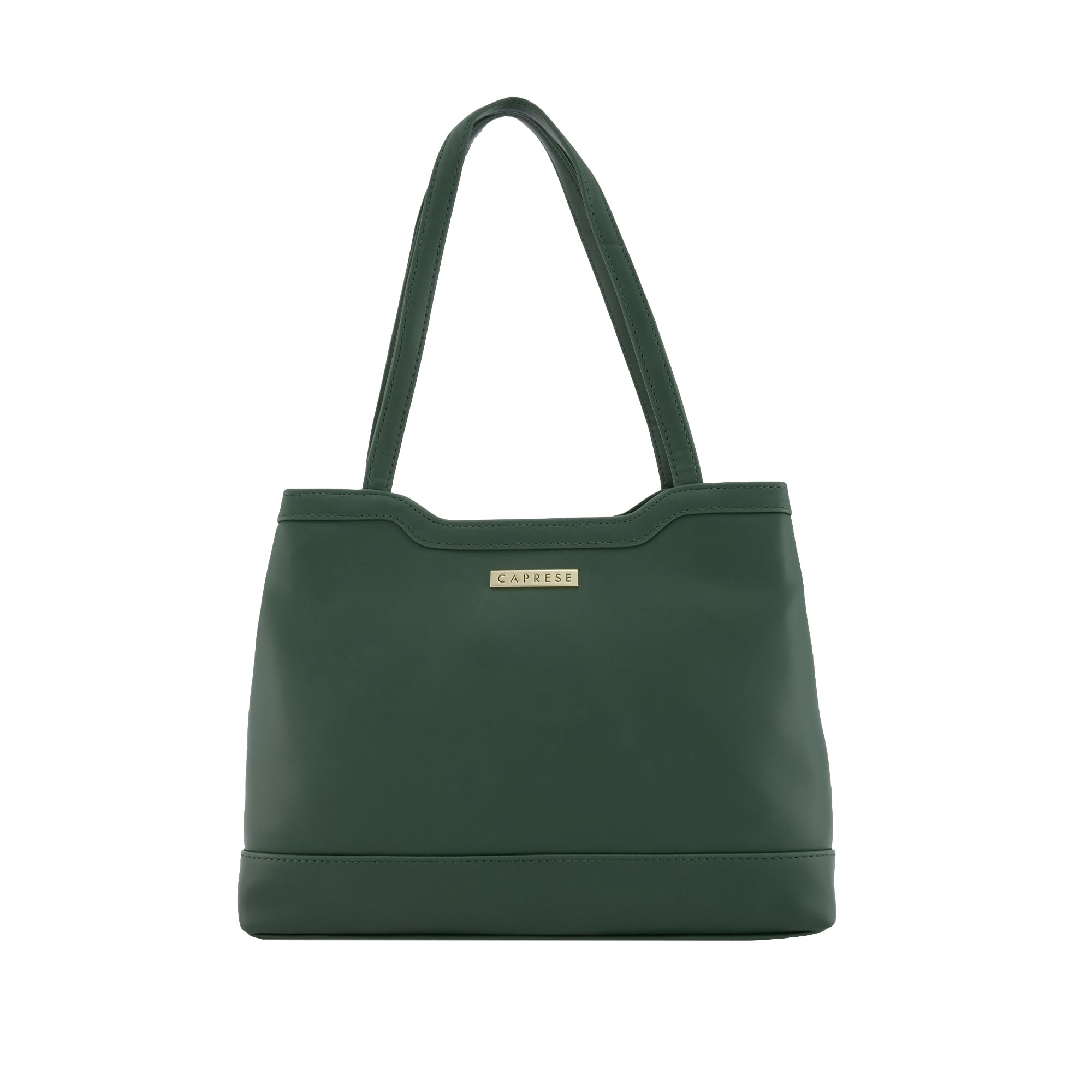 caprese Kai Tote Large Shoulder Bag for Women | Solid Pattern | Faux Leather | Zipper Closure | Spacious Office & Travel Tote | Stylish Work Bag | Elegant Handbag for Daily Use-picture-40