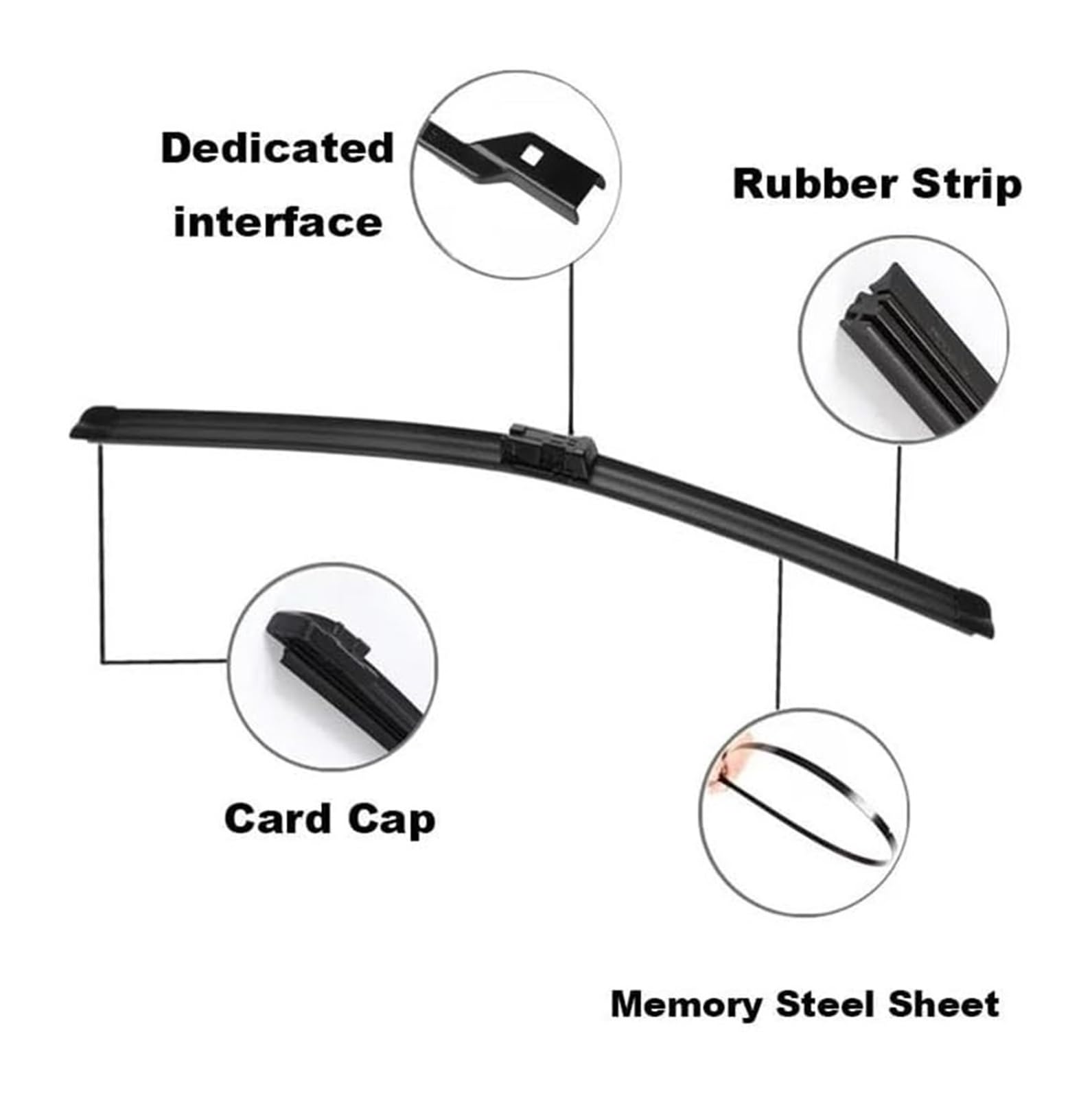 Auto Limpiaparabrisas Juego Para Q5 FY SUV 2017 2018 2019 2020 2021 2022 2023 Accesorios Para Coche Escobillas Limpiaparabrisas Delanteras Traseras 24" + 20" + 15"