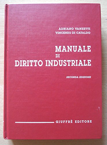 Manuale di diritto industriale