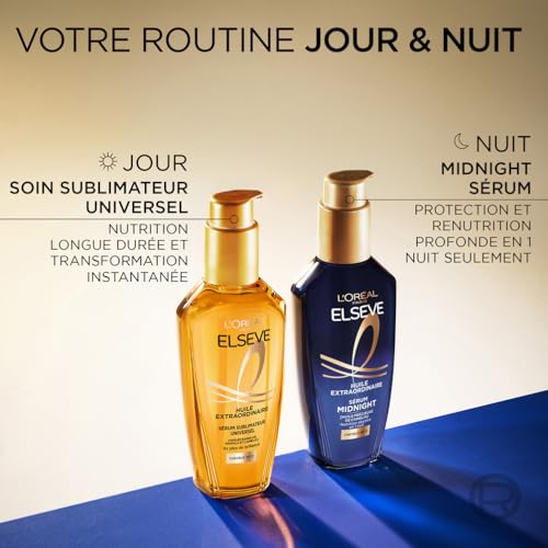 Après shampooing Démêlant Nutrition Profonde Huile Extraordinaire Cheveux Secs Elseve Le Flacon De 200ml - vue 7