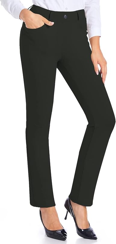 HARTPOR Women's Dress Pants Stretchy 