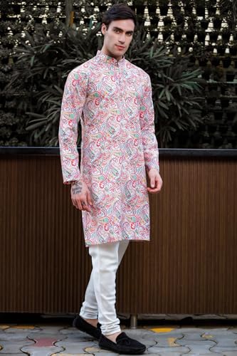 Image of Lymio Men's Cotton Regular Fit Casual Kurta || Kurta || Ethnic Kurta