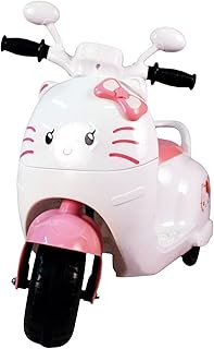 سكوتر للأطفال من مونمون تويز، دراجة ركوب تعمل بالبطارية مع موسيقى وضوء، MMT-13-105، أزرق