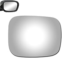 Vista 2 de Espejo lateral de repuesto para Volvo V70 2007-2010 XC70 2007-2010 XC90 2007-2014 lado derecho del pasajero derecho derecho con adhesivos