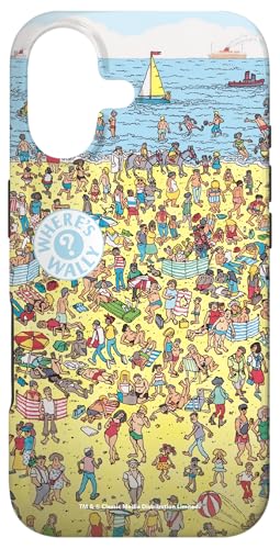 ウォーリーをさがせ the Beach Scene Front & Back スマホケース iPhone 17 用