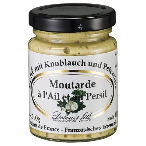 Delouis Fils - Senf mit Knoblauch und Petersilie aus Frankreich Cover