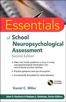 Essentials of School Neuropsychological Assessment by Miller, Daniel C. (2013) Paperback book cover