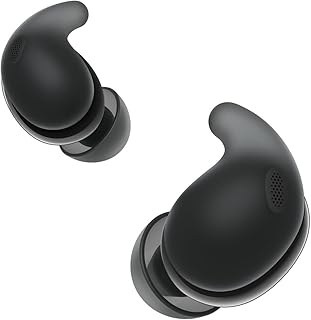 ソニー(SONY) ワイヤレス ノイズキャンセリング イヤホン LinkBuds Fit/WF-LS910N 自然なフィット感 軽量 小型 ノイキャン 外音取込み アクセサリでカスタマイズ可能 WF-LS910N BZ ブラック