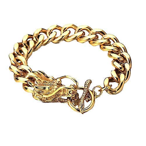 Stainless Steel Bracelet Gold Plated 