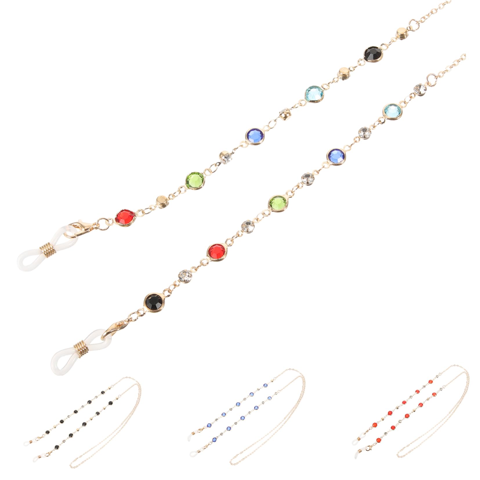FOMIYES Cadena De Gafas Correas Para Gafas Conformado Accesorios Para Gafas Sol Cadena De Anteojos Cadenas De Anteojos De Mujer Correa De Gafas Lentes De Gafas Aleación