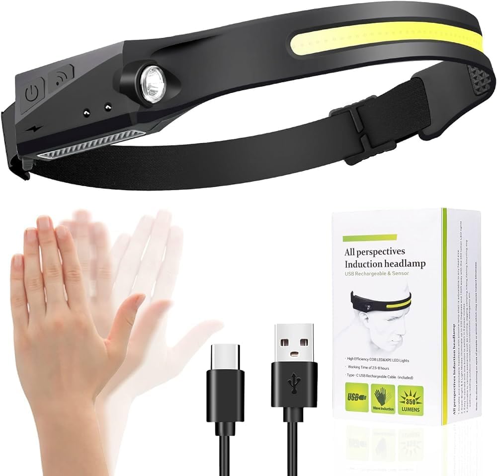 See full amazon price history chart for DCZ Motion Sensor Waterproof Head Torch Hands-Free Illumination for Outdoor DCZ Motion Sensor Waterproof Head Torch Hands-Free Illumination for Outdoor (B0CS92G5MZ) Amazon Price History, Amazon Price Tracker