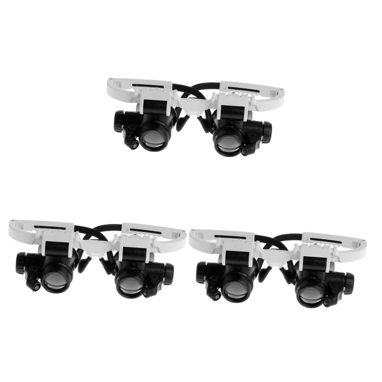 Loupe LED rétractable double oculaire FOMIYES grossissement haute précision