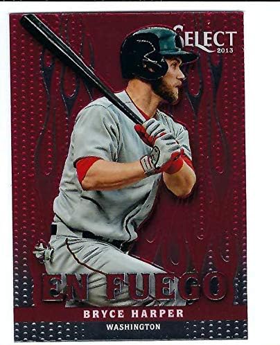 BRYCE HARPER 2013 Panini Select En Fuego #1 Card Philadelphia Phillies Baseball