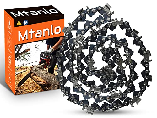 Mtanlo .325 Chainsaw Chain 16-Inch .058 Gauge 66DL for Husqvarna 55 435 440 445 450 340 345 350 351 353 346XP 545 Jonsered CS2245 2250 2152 2153 Saws 591101266