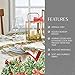 Elrene Home Fashions Holly Traditions Fabric Wrinkle Resistant Holiday Tablecloth, 60