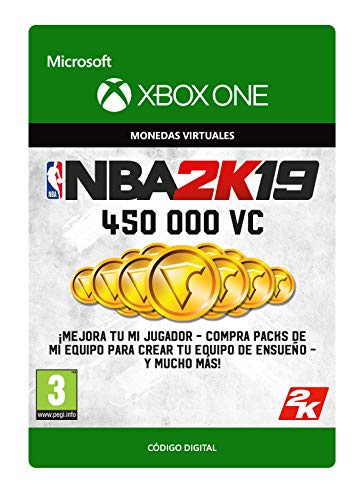NBA 2K19: 450,000 VC - Xbox One - Código de descarga