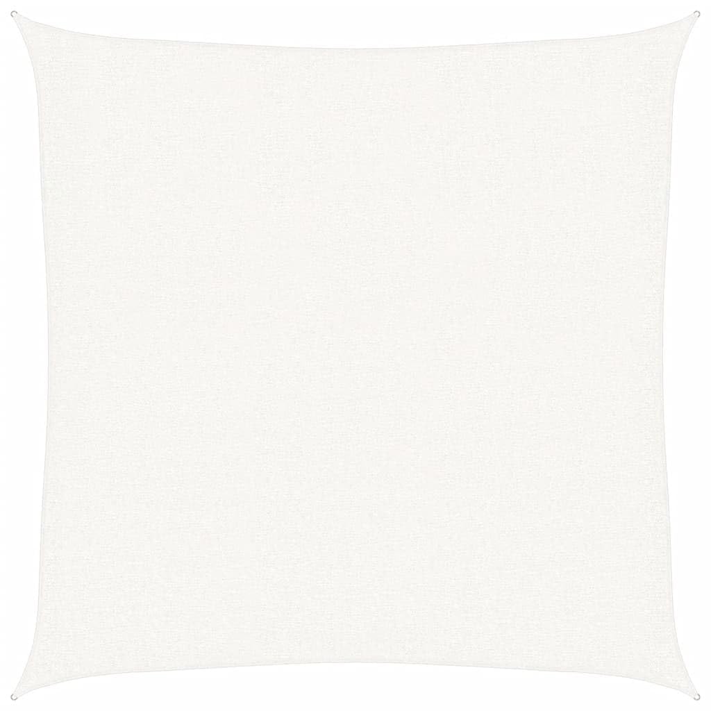 Voile d'ombrage carré pour bloquer le soleil brûlant avec sa toile imperméable 2x2 m