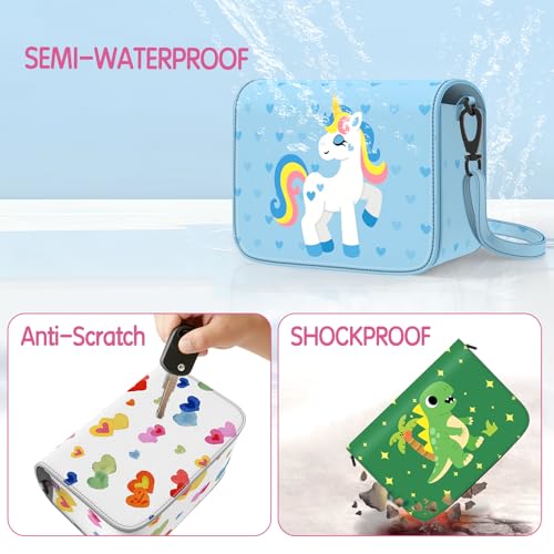 Funda para cámara instantánea infantil color azul miniatura 6
