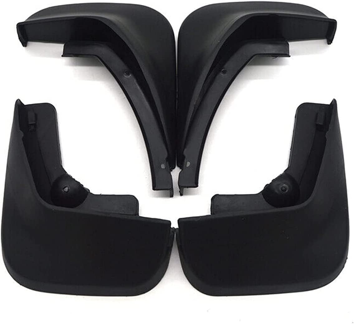NYSLDSCO 4Pcs Premium Mud Flaps for Audi A6 Berline Berline C6 2006~2010 Front and Rear Splash Guards Durable Mudguards Protection Against Road Debris