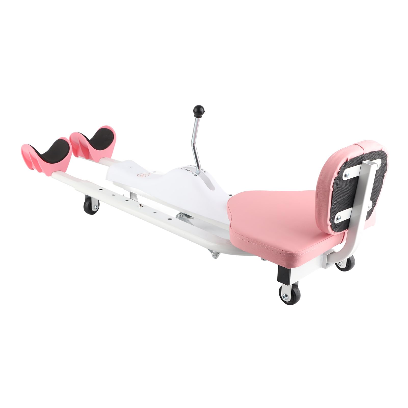 BTSEURY Leg Stretcher Machine, Adjustable Heavy Duty Leg Split Machine With Roller Wheels for Adults Children (Backrest Type)