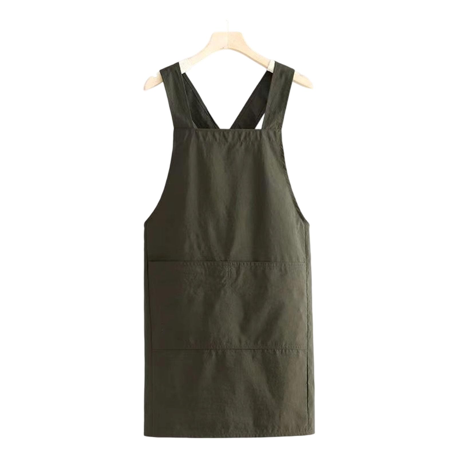 hogtnd Simple Waterproof Apron with Water and Oil Resistant Kitchen for Convenient Cooking at Home, BBQ and Restaurant