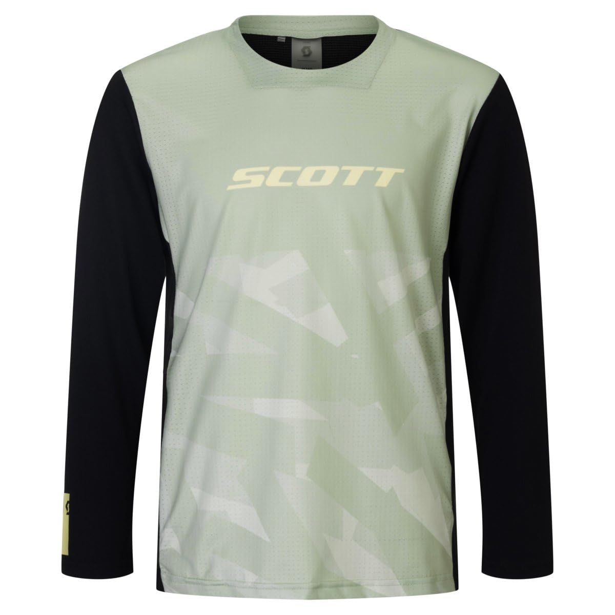 Scott Jr Vertic Delta Kinder Fahrradtrikot Langarm grau 2026