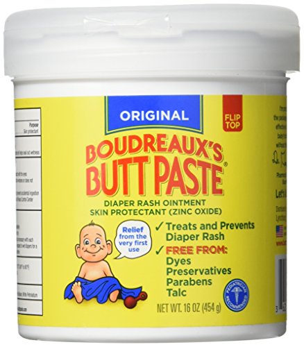 Image of Boudreaux's Butt Paste Diaper Rash Ointment Jar - 16 oz