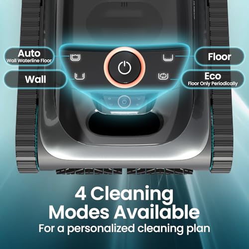 Image of Aiper Scuba S1 - Robotic Pool Cleaner, Powerful Suction, 150-Min Runtime, Wall & Waterline Cleaning, for Inground & Above Ground Pools up to 1600 sq.ft-2024 Basic