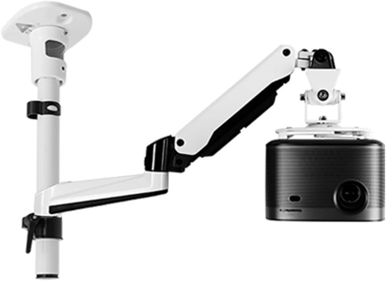 WaLdor Projector Mount Wall Mounted Projector Hanger Air Pressure Hover Telescopic Rotating Stand Projector Stand (Color : GAPR07-B)