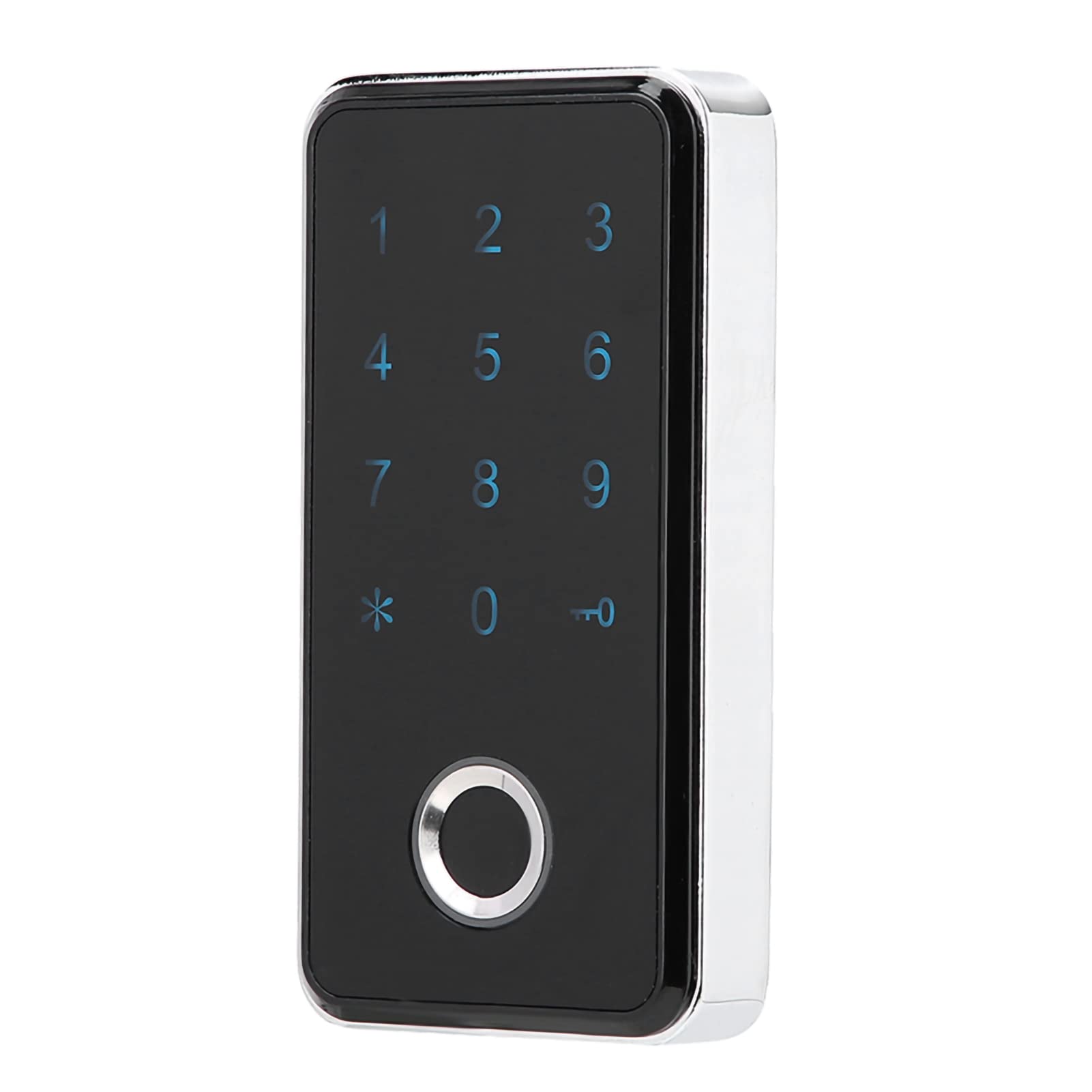 Smart Keyless Impronta digitale Timusta digitale Lock Silver Electronic Silver per Gabinet Locker Secure Access Advanced Security System per l'uso della'ufficio per la (Argento)