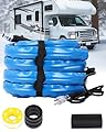 MIROZO Heated Water Hose 25FT for RV,-40 ? Freeze Protection Heated Drinking Water Hose with Energy-Saving Thermostat,for RV,Garden,Home,Camper