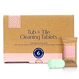 CLEANOMIC - Tub and Tile Cleaning Tablets (6 Pack) - All-Purpose Multi-Surface Household Cleaner Tab