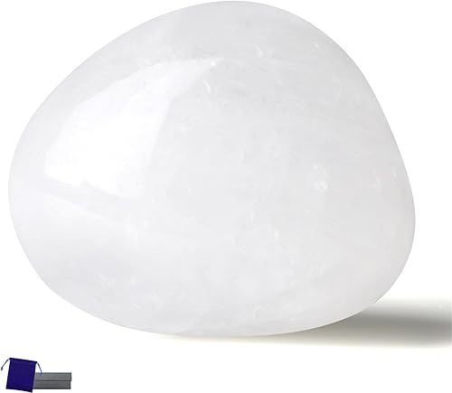 Miniatura 3 de YATOJUZI 1 piedra de cristal de cuarzo transparente de 1.6 a 2 pulgadas, cristales naturales y piedras curativas pulidas de palma, piedras preciosas