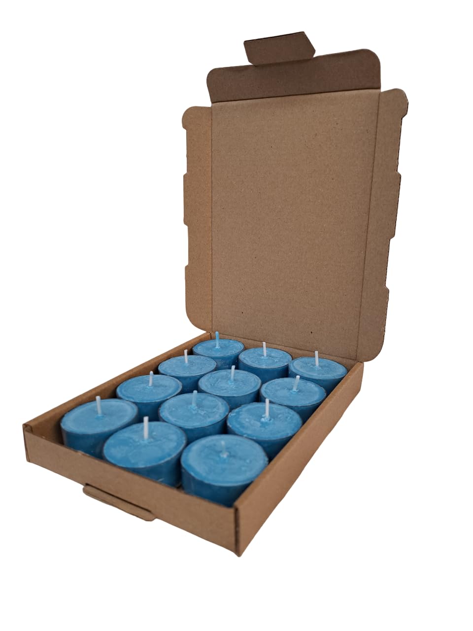Scented Tea Light Candles 12 Per Box Made With Soy Wax (Blueberry Muffin) โ image 1