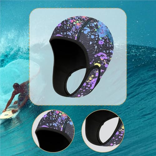 Capucha de buceo para evitar la entrada de agua fría con cómoda correa ajustable 2