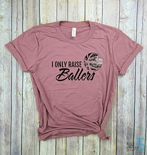 Miniatura 2 de I only raise ballers Basketball - camisa de mamá, baloncesto, camiseta de baloncesto, regalo para mamá, camisa del día del juego, camisa de mamá