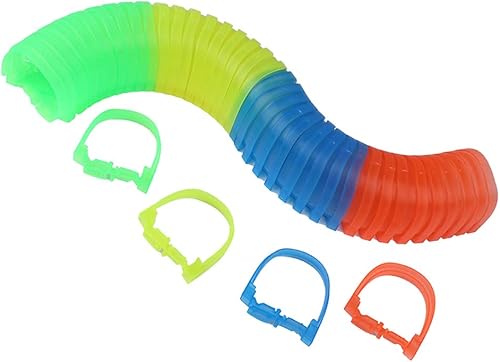 QUOXO Túnel de accesorios de pista de carreras solo para pistas de autos, juguete flexible de bricolaje para carreras, accesorios para niños (8 QUOXO Túnel de accesorios de pista de carreras solo para pistas de autos, juguete flexible de bricolaje para carreras, accesorios para niños (8