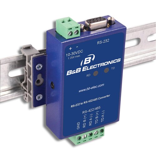 BB-SCP211-DFTB3, RS-232 to RS-422/485 Converter, Panel Mount Metal Chasis