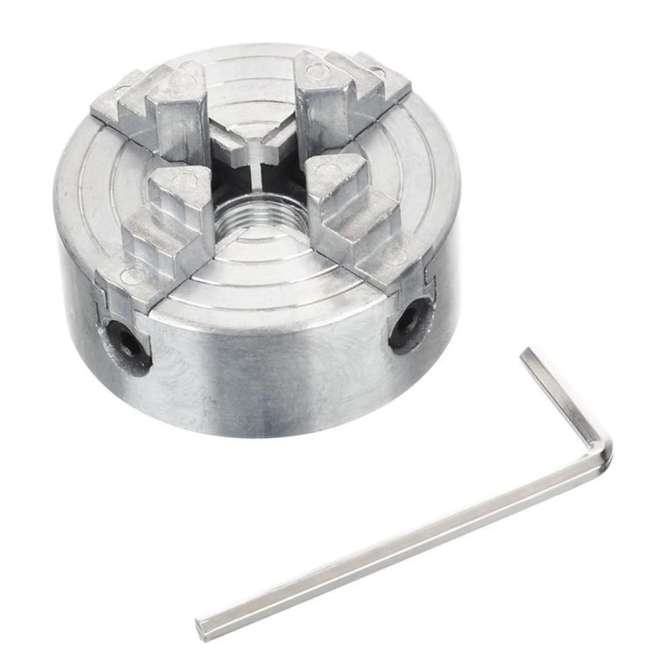 Mandrin à mors robuste sur mini tour à métaux pour kit de serrage stable