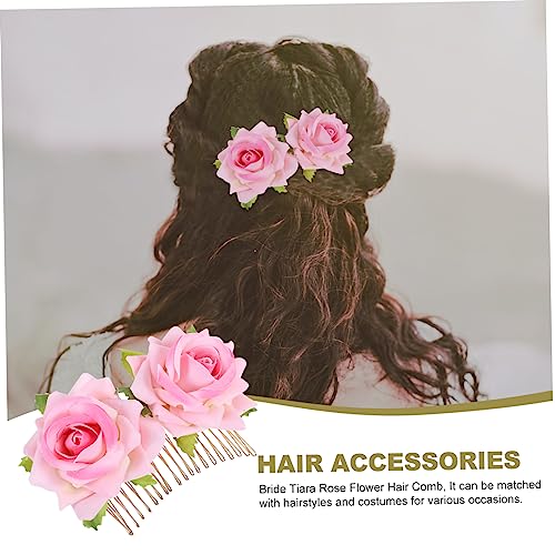 Ipetboom 新婦用 製ヘアコーム 耐久素材 パーティー結婚式用女性ヘア